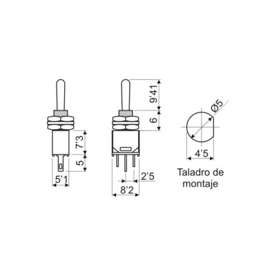 DH INTERRUPTOR UNIPOLAR MINI