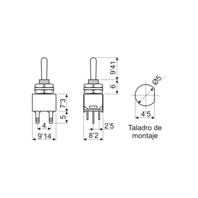 DH INTERRUPTOR BIPOLAR MINI