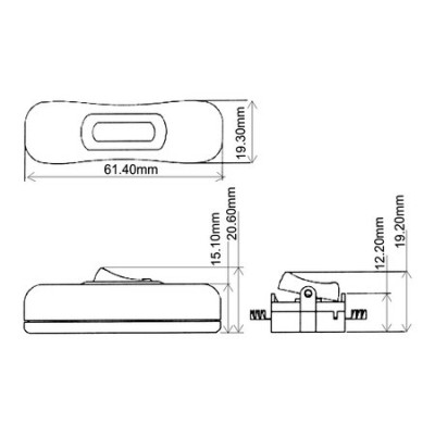 DH INTERRUPTOR BIPOLAR PASANTE