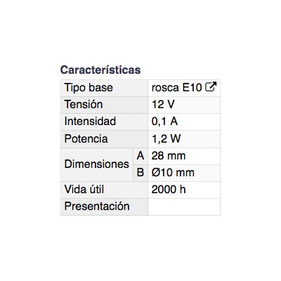 DH LAMPARITA DE FILAMENTO