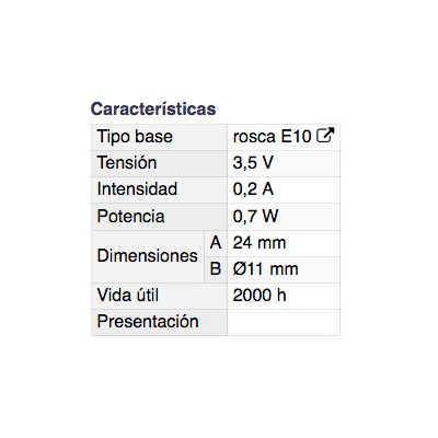 DH LAMPARITA DE FILAMENTO