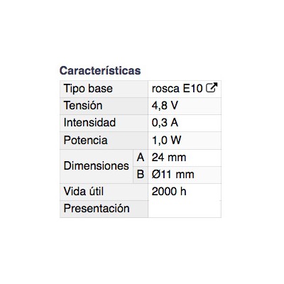 DH LAMPARITA DE FILAMENTO