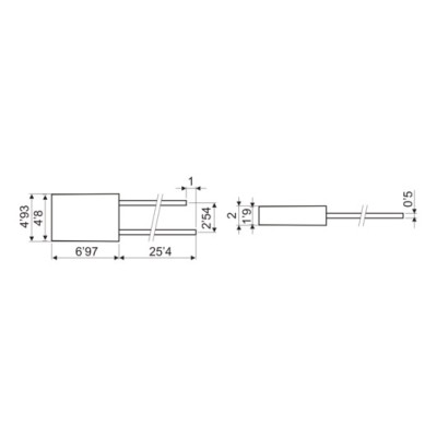 DH PILOTO LED 2 X 5 MM