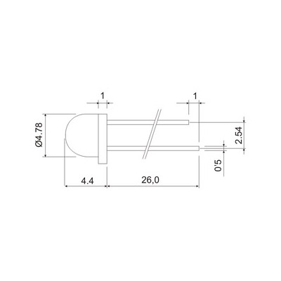 DH DIODO LED 5 MM