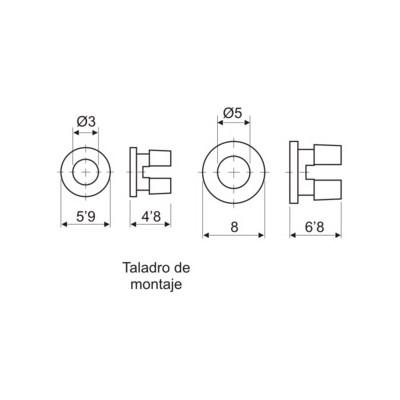 DH PORTALEDS 3 MM