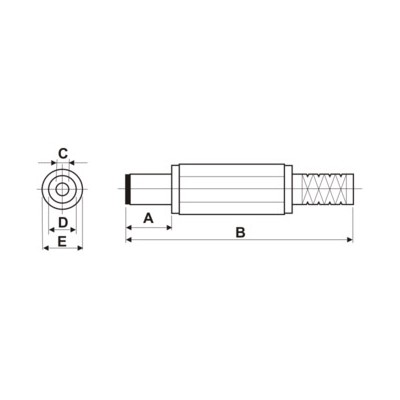 DH CONECTOR ALIMENTACIÓN