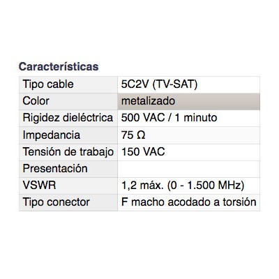 DH CONECTOR F MACHO ACODADO A TORSIÓN