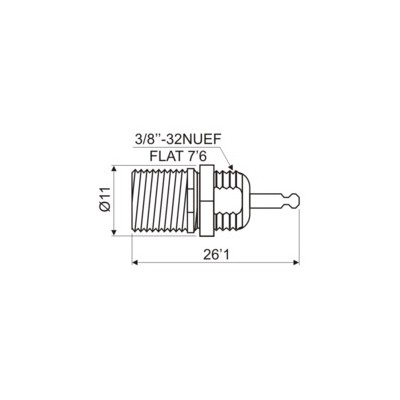 DH CONECTOR F HEMBRA A ROSCA