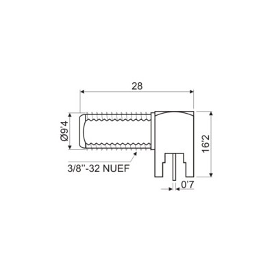 DH CONECTOR F HEMBRA PARA CIRCUITO IMPRESO