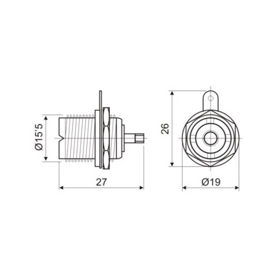 DH CONECTOR UHF HEMBRA