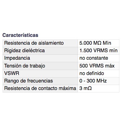 DH CONECTOR UHF HEMBRA