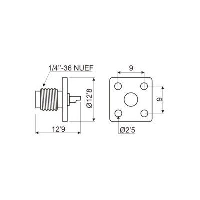 DH CONECTOR SMA HEMBRA