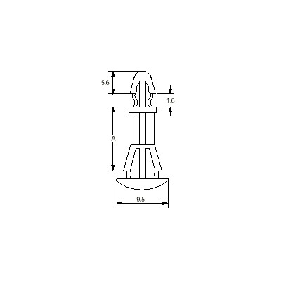 SEPARADORES CON BASE A CHASIS PARA C.I., 10 ud