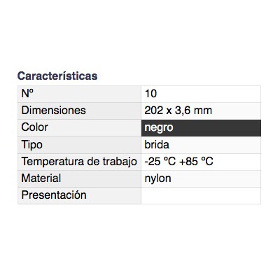 DH BRIDA SUJETACABLES