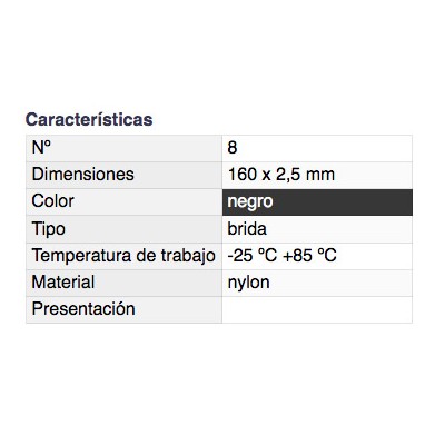 DH BRIDA SUJETACABLES