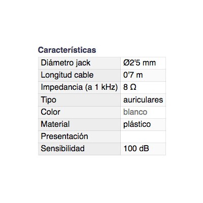 DH AURICULAR MAGNÉTICO