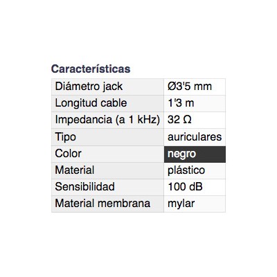 DH AURICULAR ULTRALIGERO