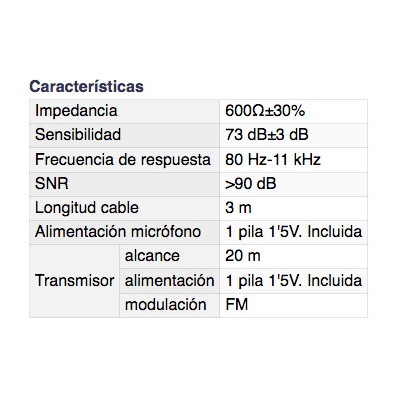 DH MICRÓFONO DINÁMICO UNIDIRECCIONAL