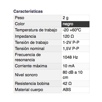 DH TRANSDUCTOR ELECTROMAGNÉTICO