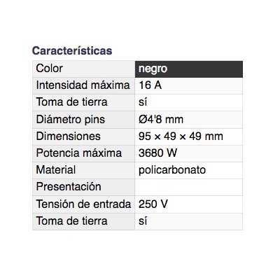 DH CLAVIJA ACODADA TRAS MUEBLE