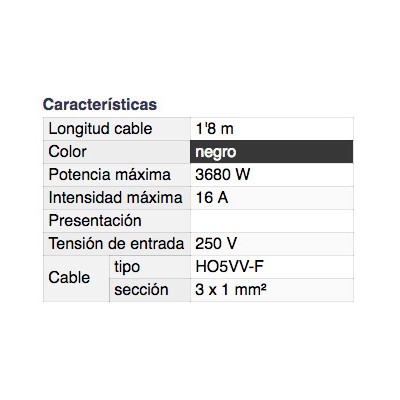 DH CONEXION 3 CONDUCTORES