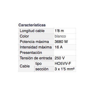 DH CONEXION 3 CONDUCTORES