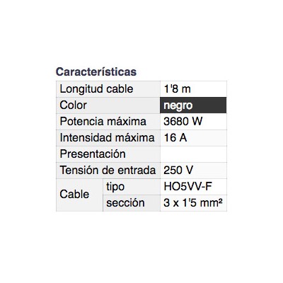 DH CONEXION 3 CONDUCTORES