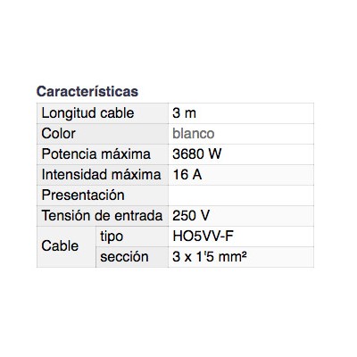 DH CONEXION 3 CONDUCTORES