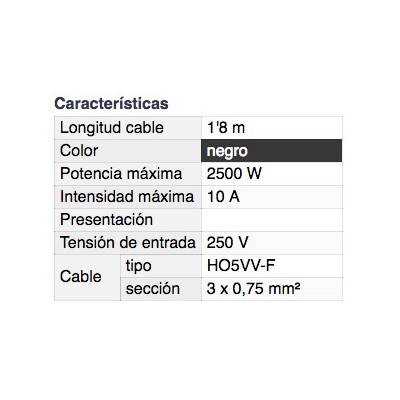 DH CONEXION 3 CONDUCTORES