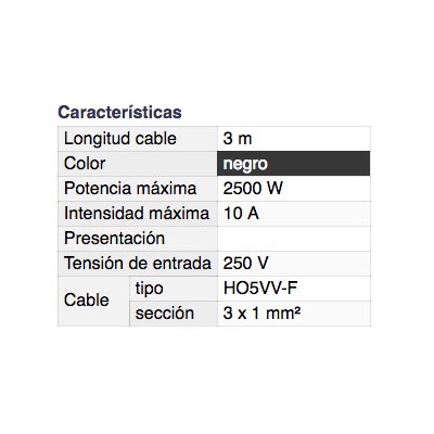 DH CONEXION 3 CONDUCTORES