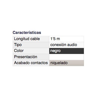 DH CONEXIÓN AUDIO INYECTADA MACHO RCA A MACHO RCA