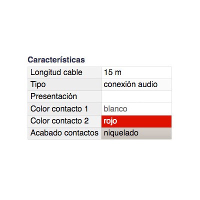 DH CONEXIÓN AUDIO INYECTADA 2 MACHOS RCA A 2 MACHOS RCA