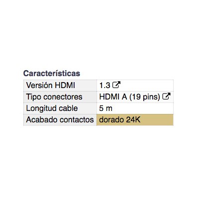 DH CONEXIÓN MOLDEADA HDMI MACHO A MACHO