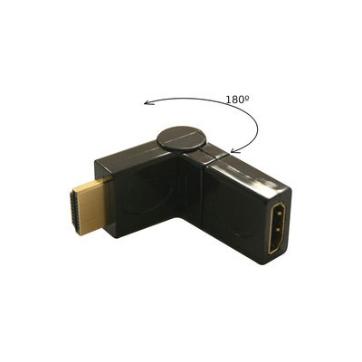 DH ADAPTADOR DIRECCIONAL HDMI MACHO A HDMI HEMBRA