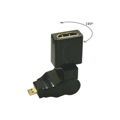 DH ADAPTADOR MICRO DIRECCIONAL HDMI MACHO A HDMI HEMBRA