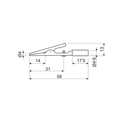 DH PINZA COCODRILO