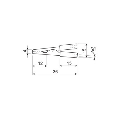 DH PINZA COCODRILO