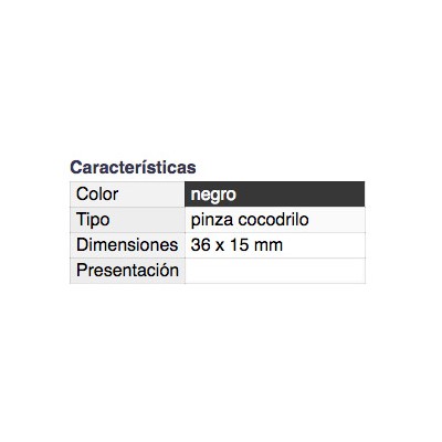 DH PINZA COCODRILO