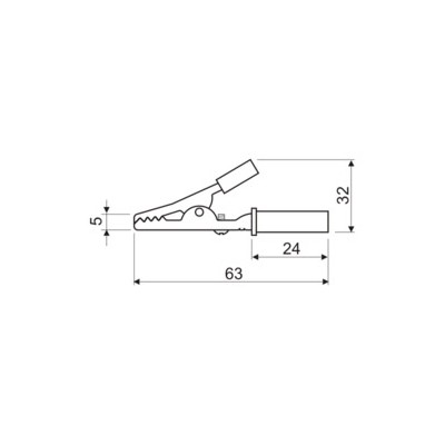 DH PINZA COCODRILO