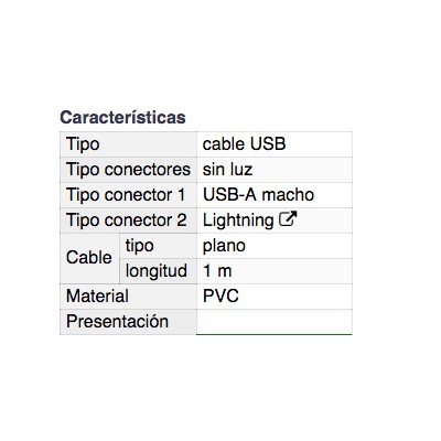 DH CONEXIÓN USB 2.0 SIN LUZ PARA SMARTPHONE