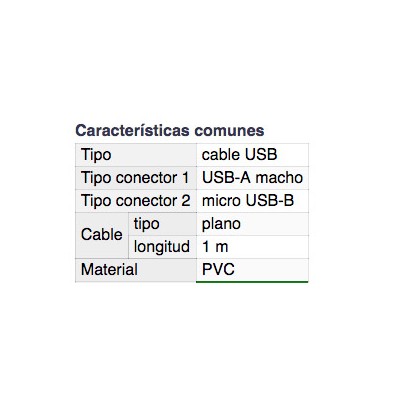 DH CONEXIÓN USB 2.0 CON LUZ MACHO A MICRO USB