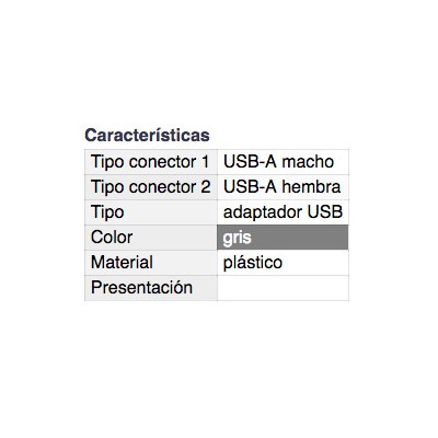 DH ADAPTADOR USB