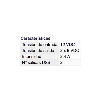 DH ALIMENTADOR USB