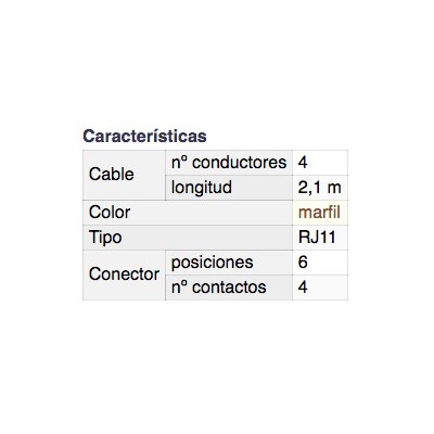 DH CONEXIÓN TELEFÓNICA MACHO A MACHO