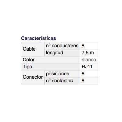 DH CONEXIÓN TELEFÓNICA MACHO A MACHO