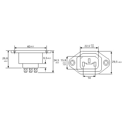 ARISTON BASE HEMBRA EMPOTRABLE CON TOMA DE MASA