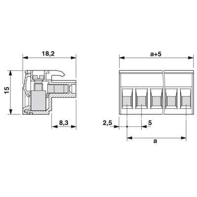 PHOENIX CONECTOR PARA PLACA DE CIRCUITO IMPRESO