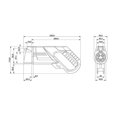 PHOENIX CABLE DE CARGA AC