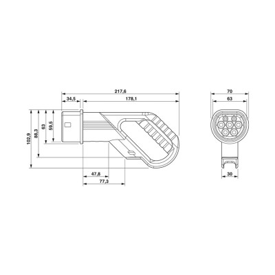 PHOENIX CABLES DE CARGA AC