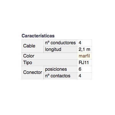 DH CONEXIÓN TELEFÓNICA MACHO A MACHO